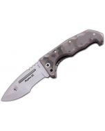 J&V CDA Hunting Folding Knife RAPTOR XL Camo Micarta