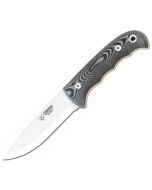 Cudeman Bushcraft Knife with Böhler N695 blade black micarta and complete survival kit 148-MC