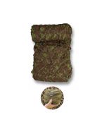 Green camouflage camo net made of polyester and polyurethane 3 m x 1.8 m