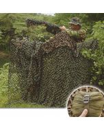 Camouflage Netting made of polyester and polyurethane 6 x 2.4m