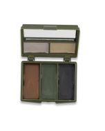 5 colours of camo paint jar with mirror. 