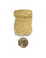 Camouflage desert camouflage net made of polyester and polyurethane 3 x 1.4m