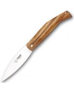 Cudeman Large Olive Wood Outdoor Pocket Knife 443-L