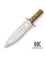 Joker Bisonte double edge knife olive wood handle