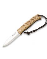 Folding knife Joker Artica scandi curly birch wood