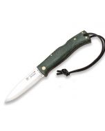 Folding knife Joker Artica with green mikarta handle