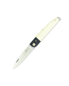 Salamander knife with white Juma handles
