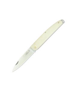 Salamander knife with white Juma handles