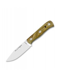 Bushcraft knife Nieto Saltamontes with olive wood handle