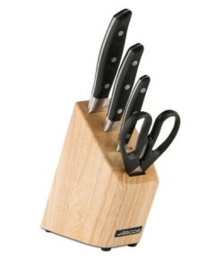 ARCOS MANHATTAN Knife Set with 3 knives and a scissors 163300