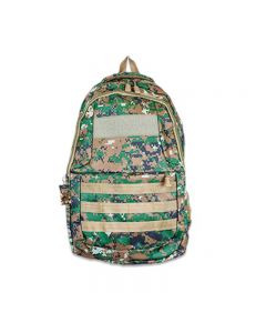 Barbaric |  Green Camo Backpack 18 L 