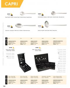 ARCOS CAPRI CUTLERY COLLECTION WITH GIFT CASES
