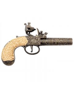 Flintlock pocket pistol, London 1795 | DENIX
