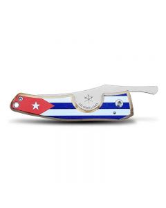 Le petit Anodized - Cuba Flag Gold | Cigar Cutter |  Les Fines Lames