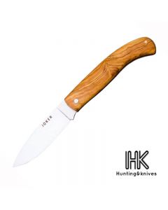Joker olive wood handle pocket knife
