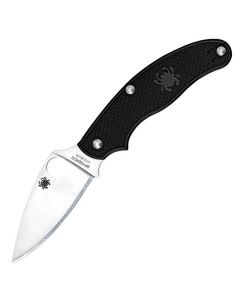 Spyderco UK Penknife | FRN BLACK LEAF C94PBK