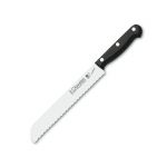 20cm uniblock bread knife with black polyoxymethylene handle 